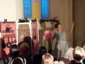 Pantomime performance at St David's Church